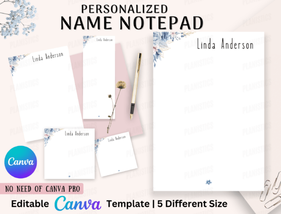 Download Personalized Notepad/Writing Paper, Gift - Personal Collection