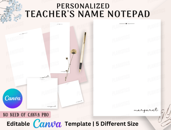 Download Personalized Notepad/Writing Paper, Gift - Personal Collection