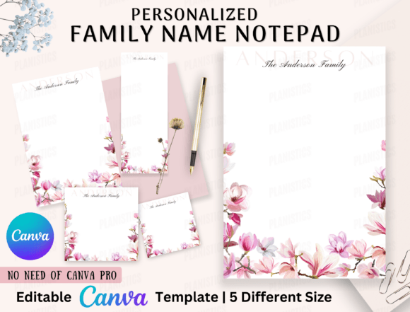 Download Personalized Notepad/Writing Paper, Gift - Personal Collection
