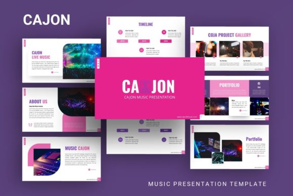 Download Presentation Template - Cajon - Presentation Collection